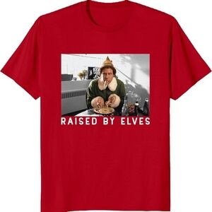 Elf Movie Buddy The Raised by Elves Unisex Short Sleeve T-Shirt